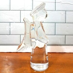 International Design Glass Angel 8 Inch